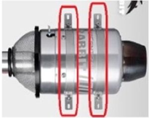 Suporte Montante Turbina JetCentral Cheetah