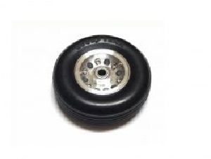 Roda Bequilha WHN-70 2-3/4-70mm Nose Wheel - Inflatable Tire