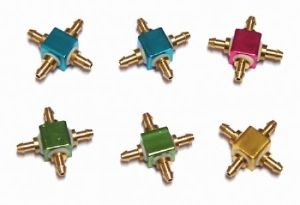 Conector de Ar AS-003B X-Fitting Para Sistema de Ar 3mm