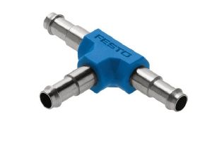 Conector Festo T 3mm T-PK-3 Metal Ideal Sistema de Ar e Combustível (1 Peça)