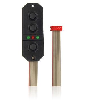 Central de Controle SensorSwitch, Conector Vermelho 60cm 9055 (Chave Liga Desliga)