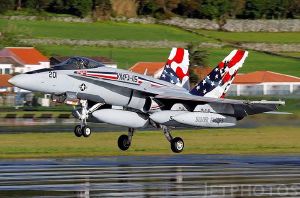 F-18 1:5.5 jetlegend/Bvm Silver Eagles Bi-Turbina