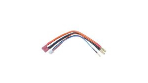 Conector Adaptador Deans Fêmea Com Plug Balanceador (Fio de 150mm)