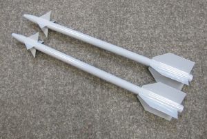 Kit Misseis Bvm Sidewinder F-16- 1/6 e 1/5 (1 Par Pintado)